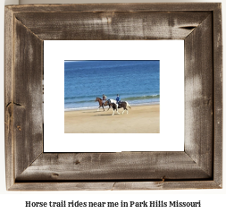 horse trail rides near me in Park Hills, Missouri